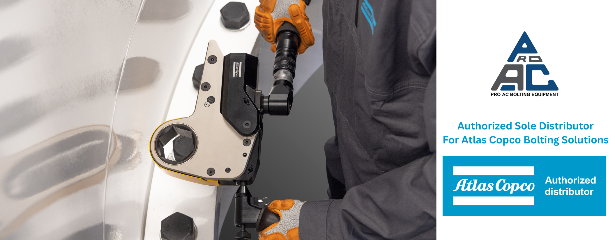 Authorized Sole Distributor For Atlas Copco Bolting Solutions